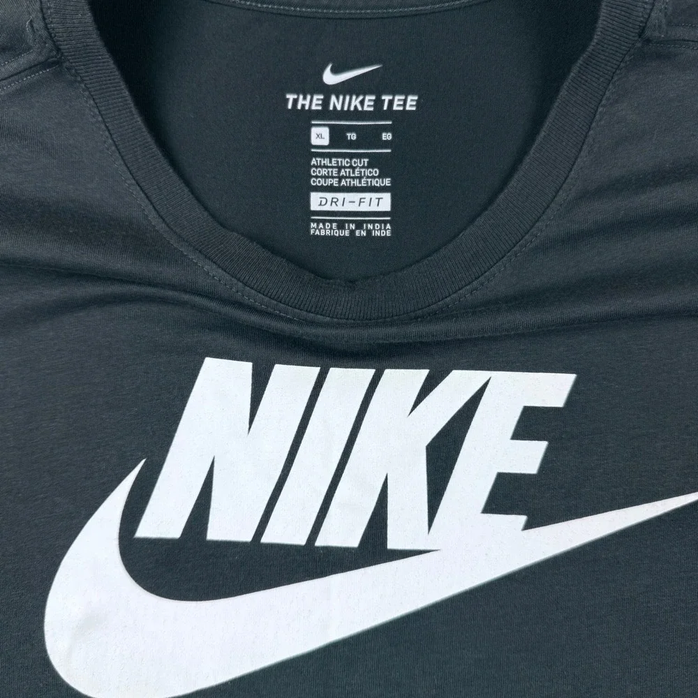 Womens Nike Dri-FIT T-Shirt Bundle 2pk XL Charcoal Light Grey Athletic Swoosh
